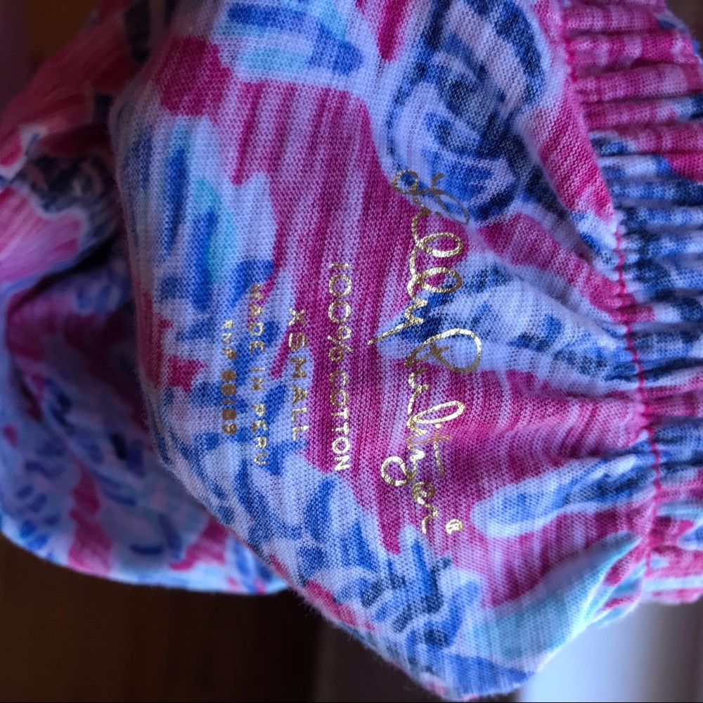 Lilly Pulitzer Wiley Ruffle Tube Top - Picture 3 of 3
